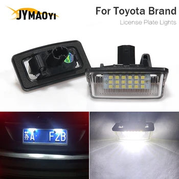 

Number plate light LED lamp License Plate Lights for Toyota Corolla Yaris Camry Auris Vios Hybrid led car lighting erro free
