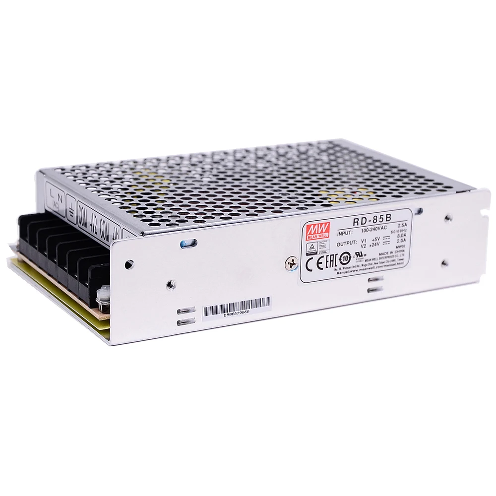 Бренд Mean Well представляет RD-85B 5 V/24 V двойной Выход переключение Питание meanwell 85 Вт AC/DC
