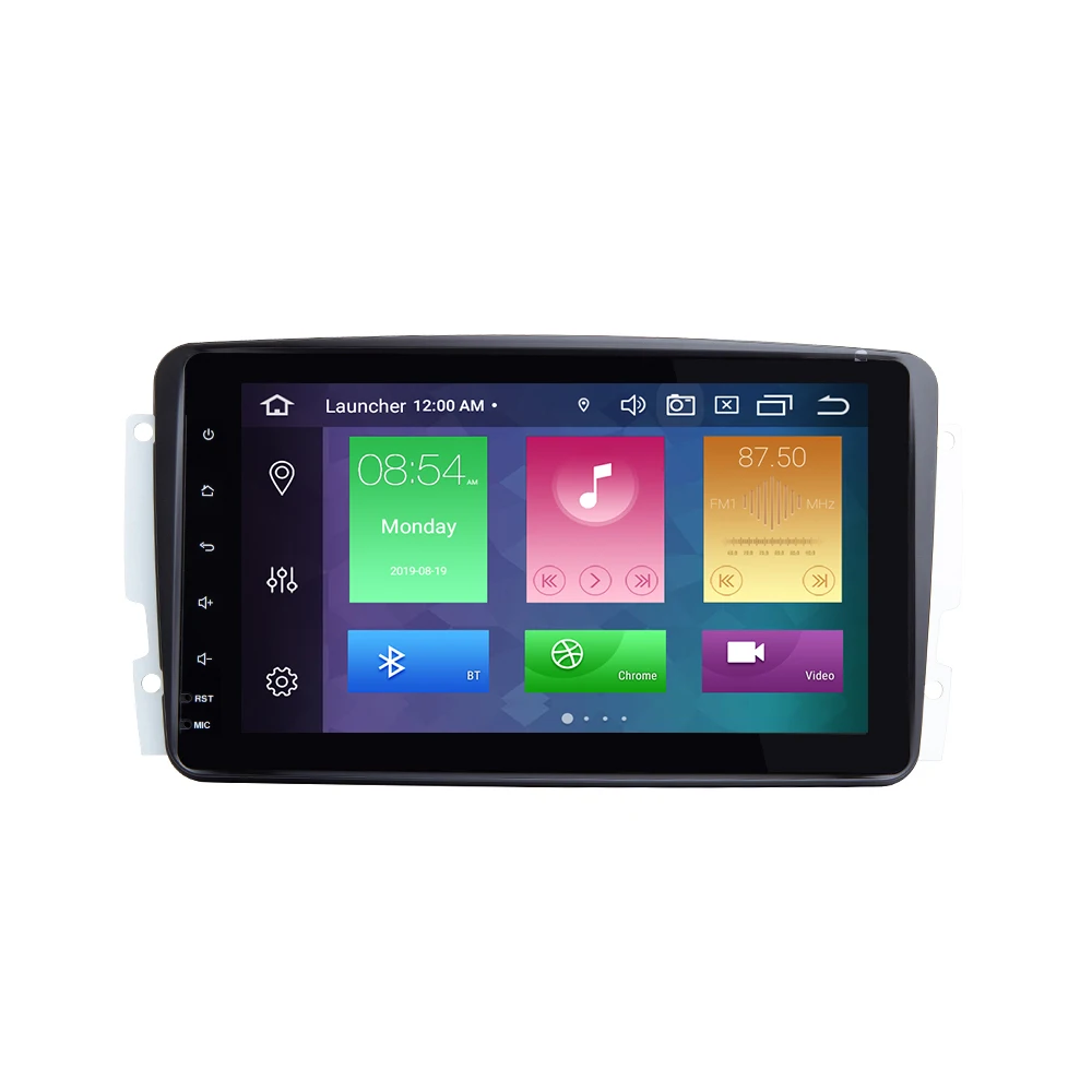 Ips DSP 2 din Android 9,0 автомобильный Мультиплеер для Mercedes Benz CLK W209 W203 W463 W208 DVD gps Naviagtion Радио стерео 4 Гб ram