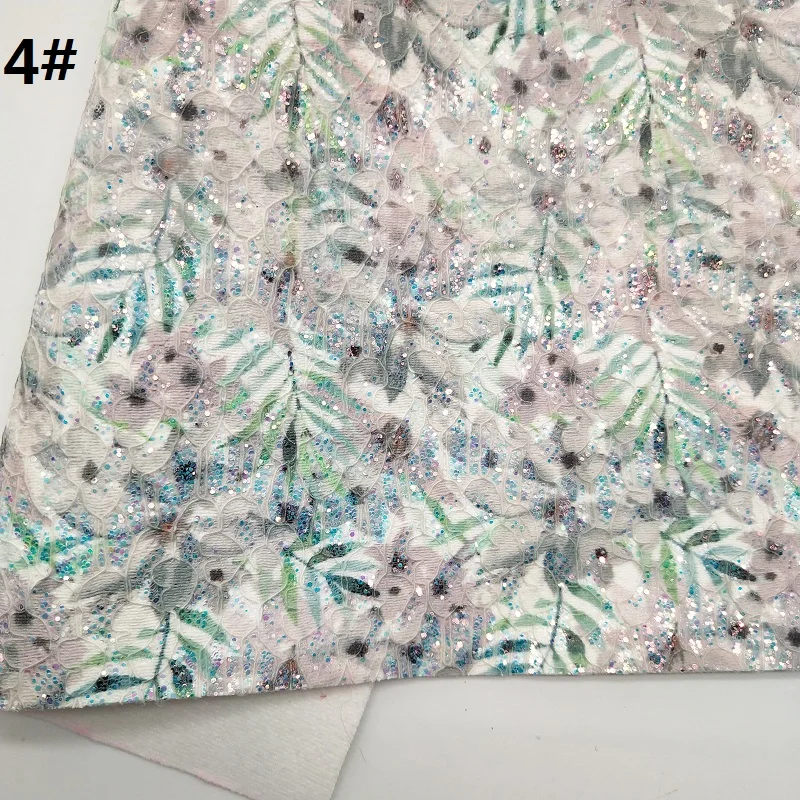 1 шт. 21X29 см кружевной блеск Fabirc, с эффектом блестящей кожи, Цветы блестящие кожаные листы для изготовления бантов leosynthecodiy T286C - Цвет: 4
