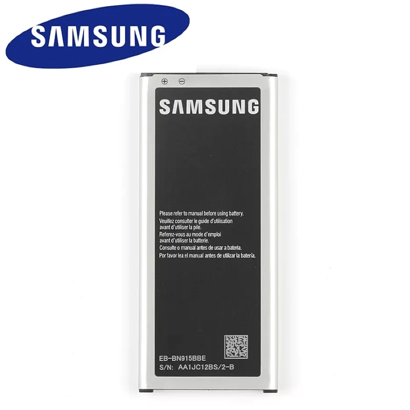 Оригинальная батарея Samsung для Galaxy Note Edge N915 N915F N915A N915T N915K/L/S N915V N915G N9150 EB-BN915BBC 3000 мАч с NFC