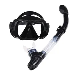 Панорамный широкий вид, противотуманная маска для подводного плавания, легкое дыхание и профессиональное снаряжение для подводного