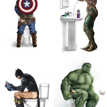 Супер герой 10 постер для декорации дома хорошего качества принты белая мелованная бумага