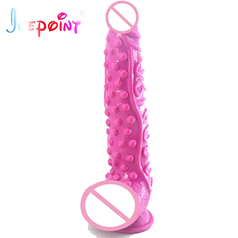 2020 Long big silicone dildo realistic penis suction deep texture sex toys for women masturbator extreme stimulate anal massage