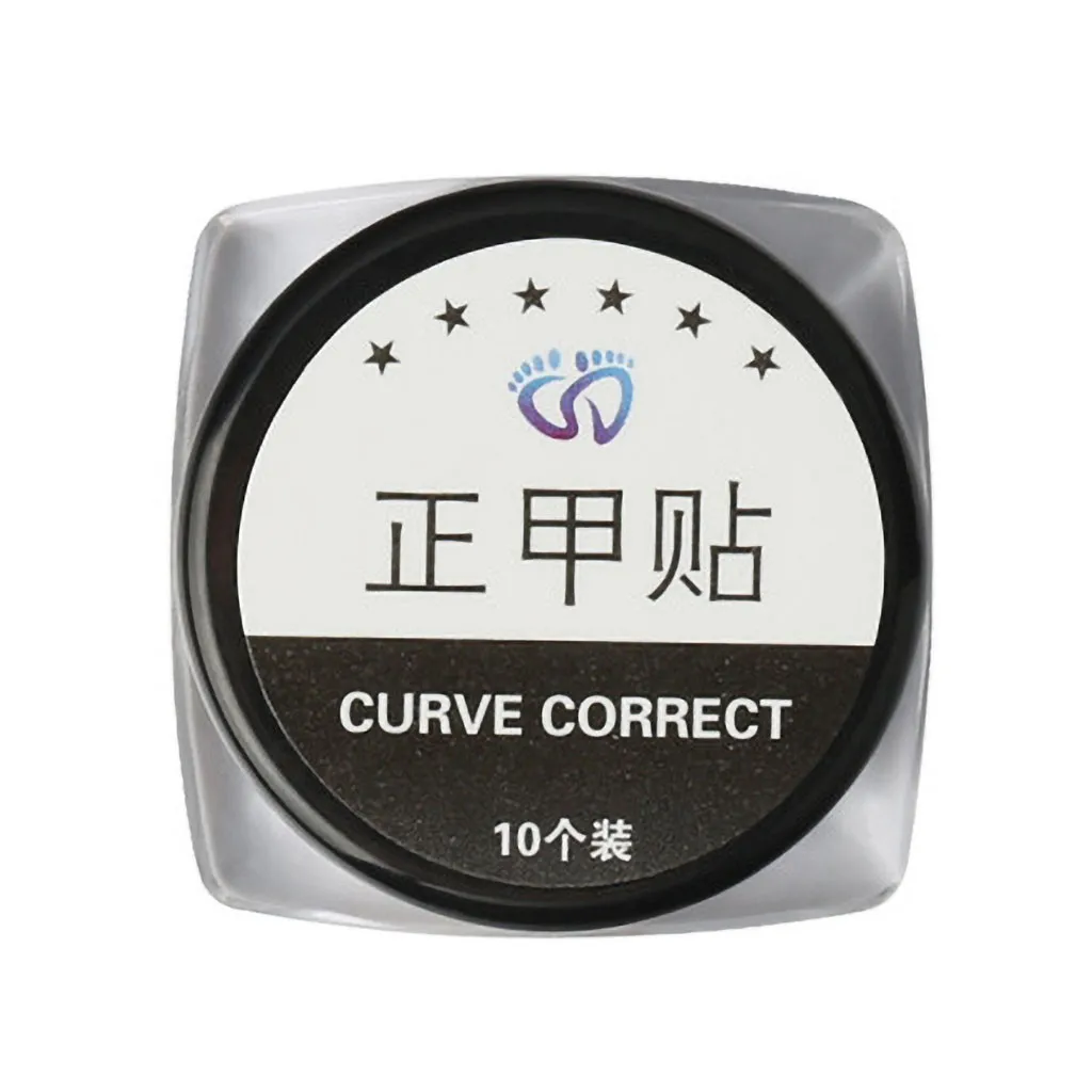 Fashion Beauty Makeup Tool Hot 1 Box With 10pcs Orthodontic Toenail Patch Ingredient Fixation Force j926