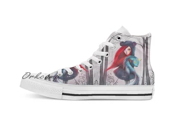 

Royal Hunting Custom Casual High Top lace-up Canvas shoes sneakers Drop shipping