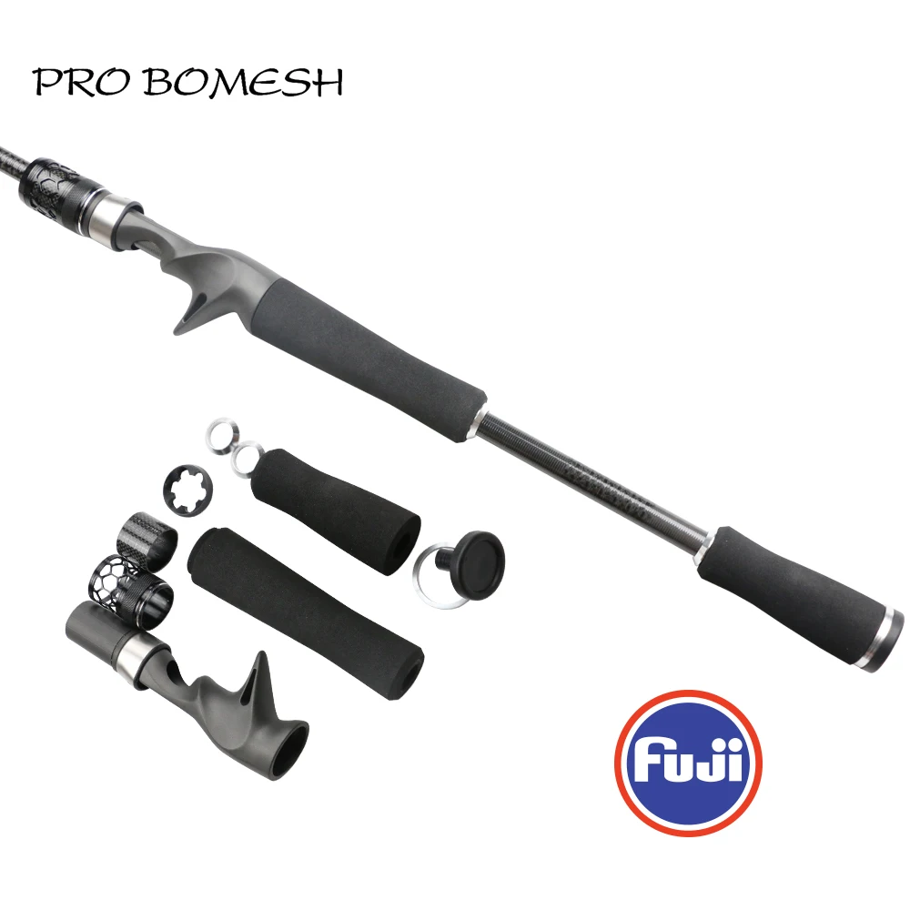 Pro Bomesh 1 комплект катушка Fuji ACS сиденье Эва литой набор ручек алюминиевая гайка с