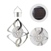 Светильник на солнечных батареях, подвесной, светодиодный, для сада, для улицы, меняющий цвет, для рождественской вечеринки, украшение для дома, Лидер продаж