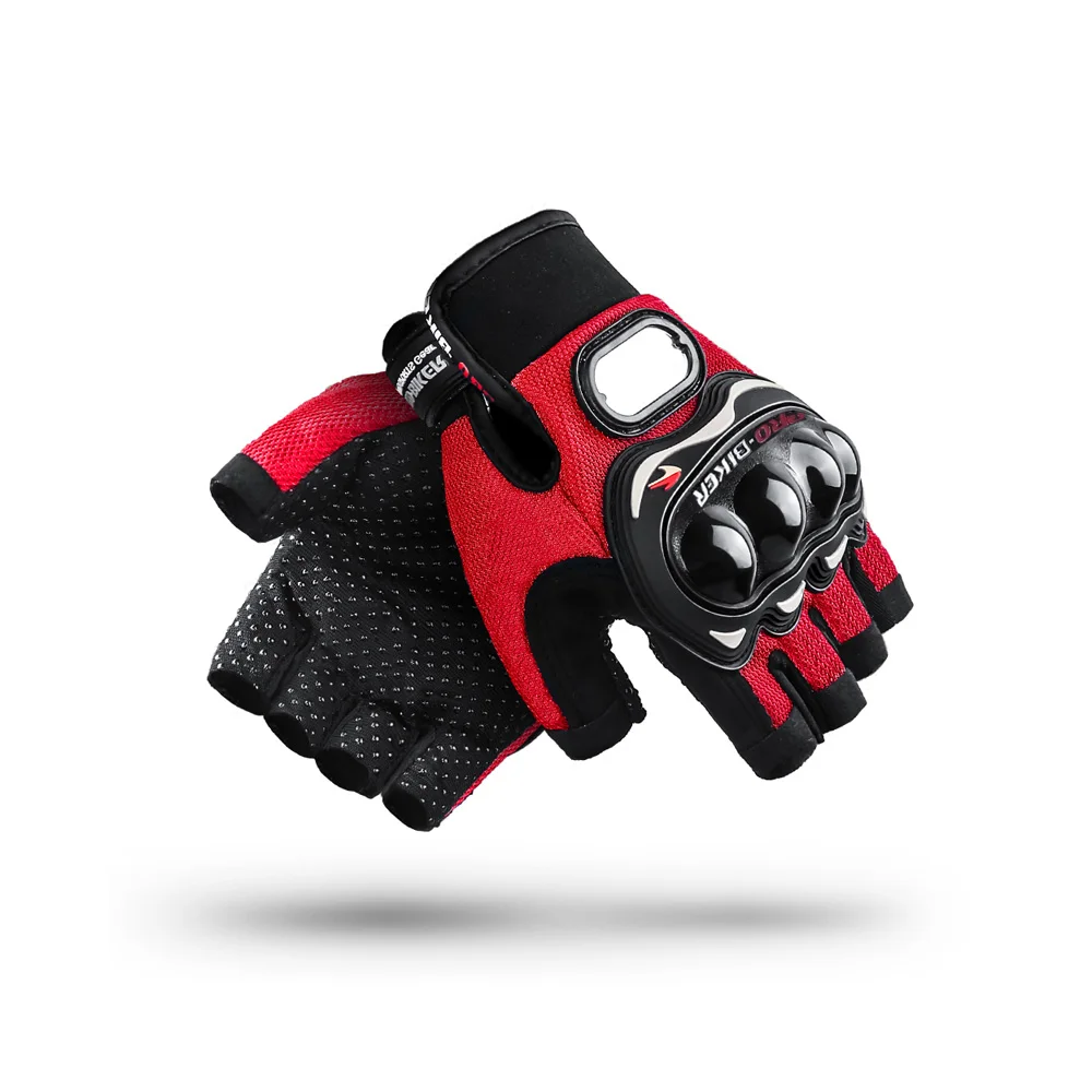 Guantes moto для мужчин и женщин, Перчатки для мотоциклистов, перчатки для спорта на открытом воздухе, перчатки для езды на мотоцикле, гоночные защитные снаряжение для велоспорта, велосипедные перчатки - Цвет: red2
