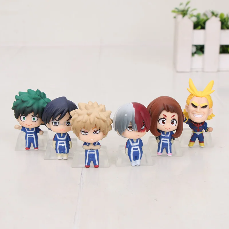 4 см моя геройская Академия Izuku Midoriya шото Тодороки все может очако урарака 1/16