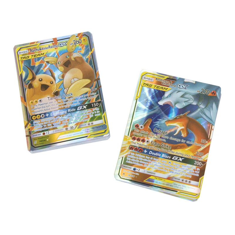 2022 New Pokemon Cards 60GX Tag Team 30 V Vmax 20EX MEGA Energy Game Battle Carte Trading Collection Cards Toys Children Gifts