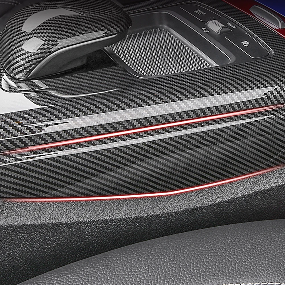 Для Mercedes Benz A Class W177 V177 A180 A200 A220 A250 2019 + панель для центральной консоли автомобиля