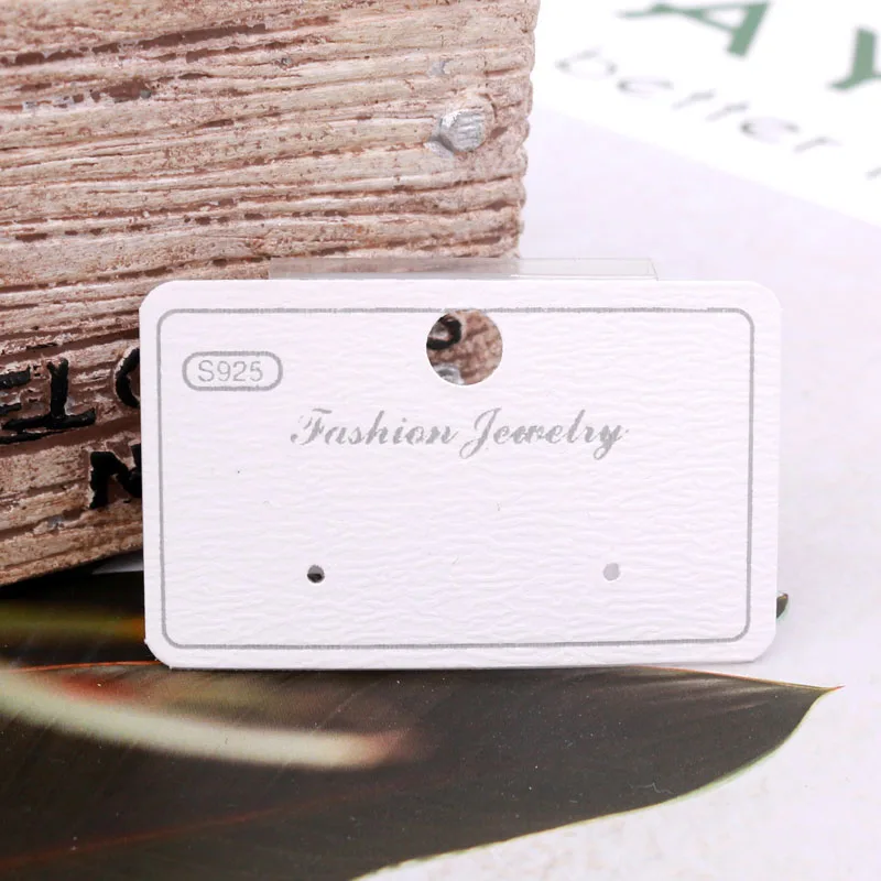 

Горячая Распродажа 100 шт./лот 3x5 см ПВХ + бумажные серьги карточки дизайн ушей Гвоздики ожерелье витрина упаковочная карточка специальные карточки для ювелирных изделий