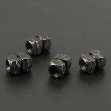 1 шт. латунный нож, шарик, неправильная поверхность, нож, кулон, ручной работы, сделай сам, фонарик, открытый, EDC инструмент, кулон