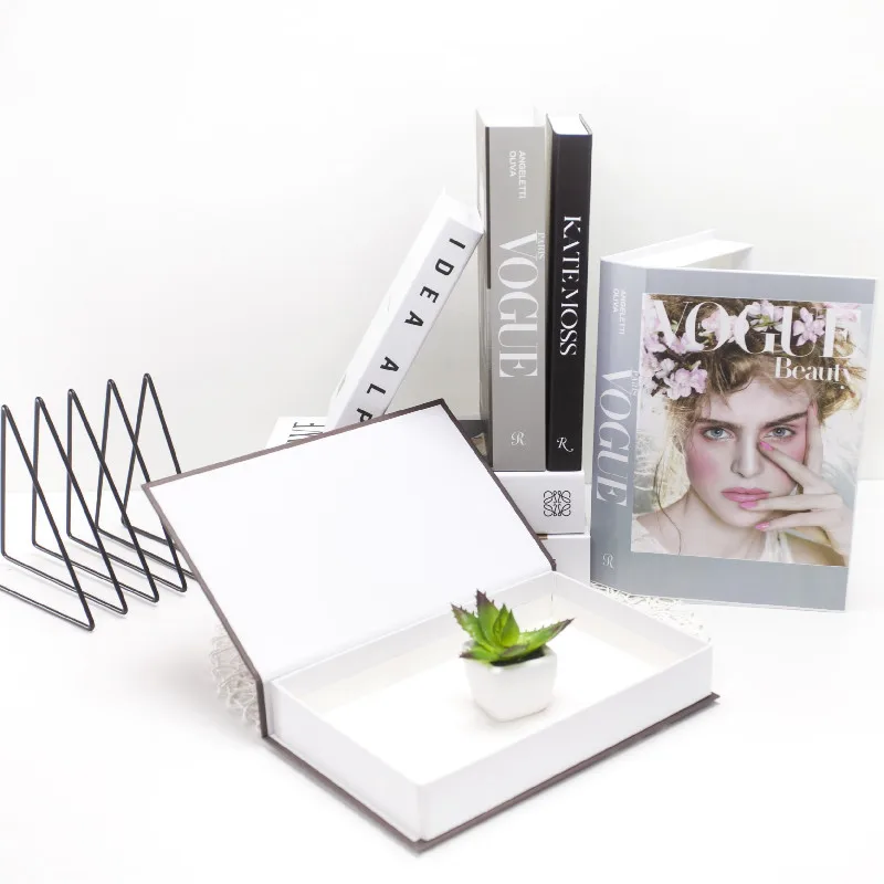 Can Opened Home Decor Books Fake Books Interior Design Modern Nordic Decoration Coffee Shop Store Soft