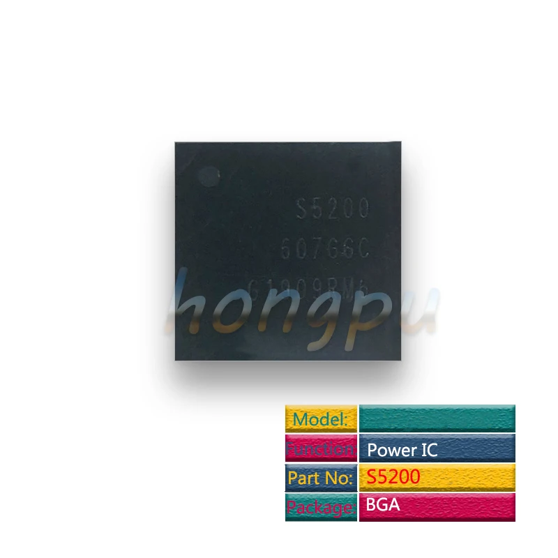 5 шт./лот S5200 для samsung S10/S10+ Основной блок управления питанием PM IC PMIC чип