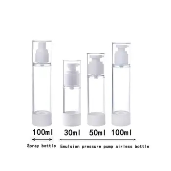 

Press Type Small Pump Bottle Lotion Moisturizing Spray Bottle Lotion Empty Bottle Hygienic Sub-bottle Portable Travel Bottle Set
