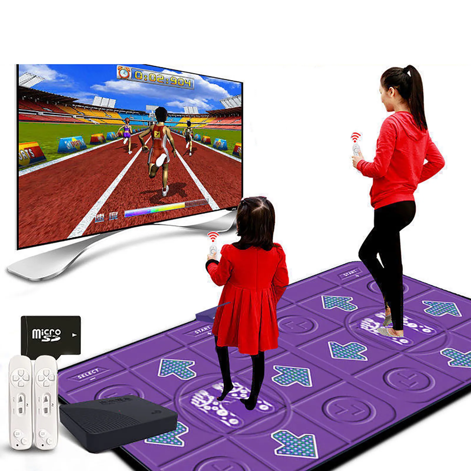 Танцевальные платформы коврики для ТВ ПК компьютер руководство танцевальный