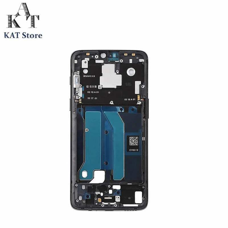 KAT для Oneplus 6 средняя рамка передний корпус ЖК-дисплей Лицевая панель Fram качество Guarrantee