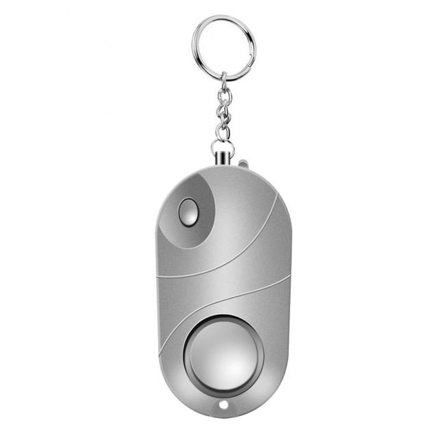 Defense Alarm 130dB Sound Personal Safety Protecting Alert Scream Loud Keychain Emergency Alarm For Women Kids Girl