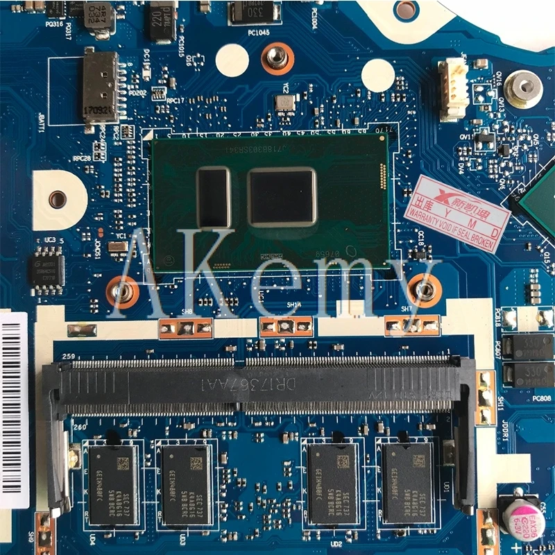 SAMXINNO DG421 GD521 DG721 NM-B242 материнская плата для lenovo 320-15ISK 520-15ISK материнская плата для ноутбука i7-7500 процессор 4G DDR4 тест ОК