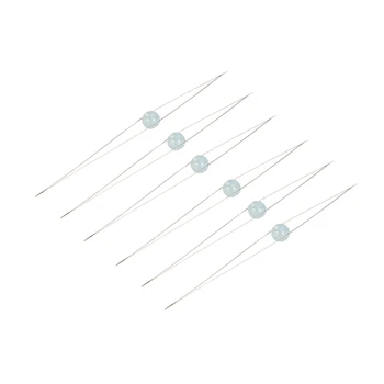 

6pcs Jewelry Making DIY Pearls Small Beading Needle Bracelet Tools Necklace Stringing Accessories Curved Threading Craft Big Eye