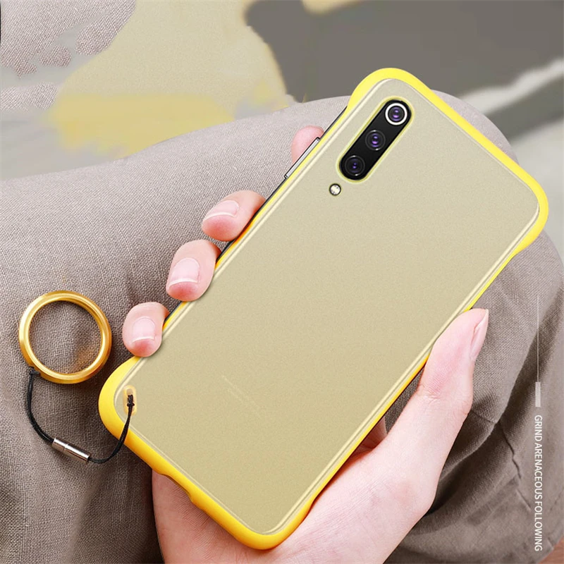 Безрамное Жесткий для задней панели чехол для OPPO A7 A1K A3S A7X F9 F11 Pro Рино 2 Z Рено 10X зум Realme 1 2 X C2 3 5 Pro Чехол для пальца кольцо