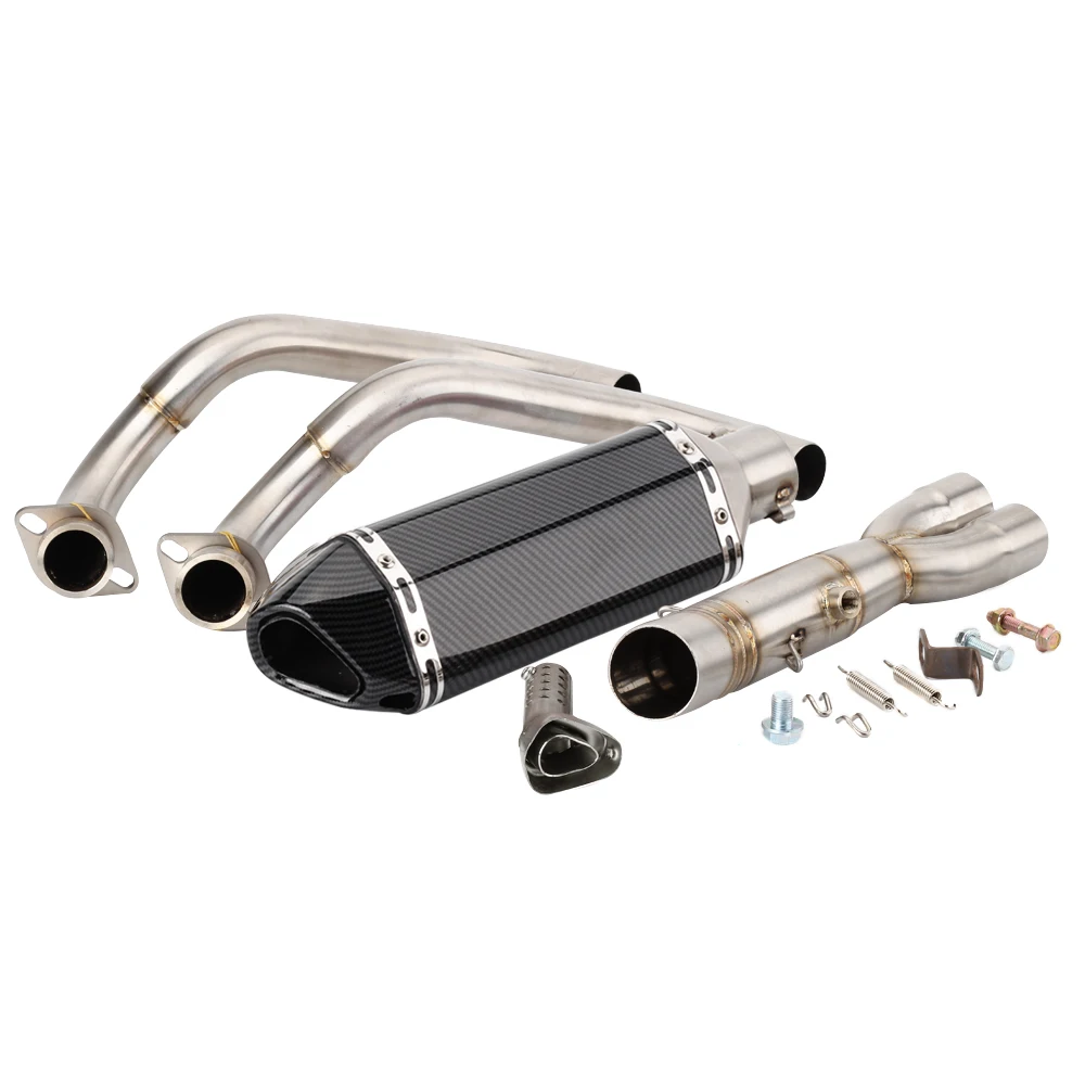 

For Yamaha MT 07 2014 to 2018 2019 TRACER 700 XSR700 16-19 MT07 MT 07 Escape Motorcycle Exhaust Muffler And Link Pipe