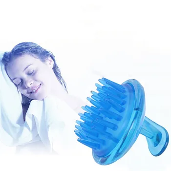 

1pc Soft Hair Care Head Scalp Massager Hair Comb Brush Body Shower Cleaning Brush Head Relax Hair Loss Prevention Hair Wash Tool