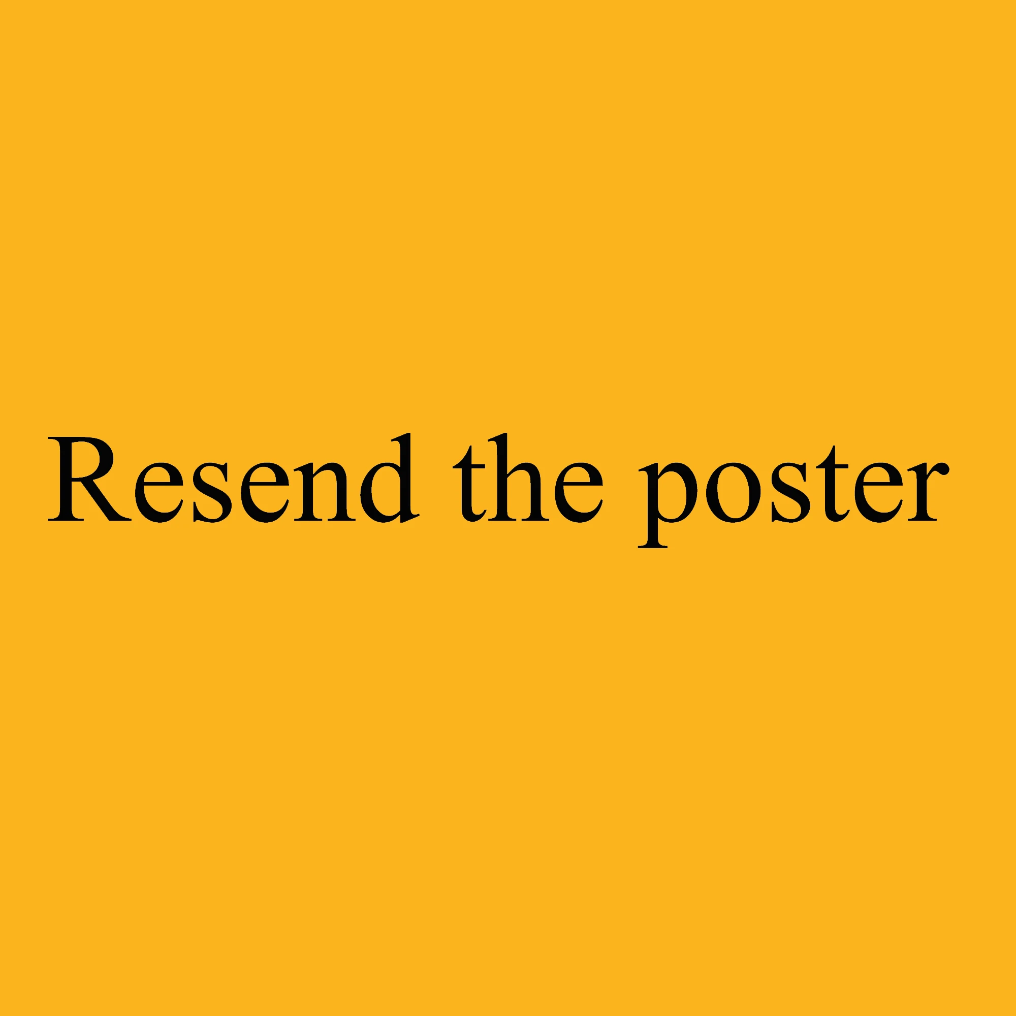 

Resend Package