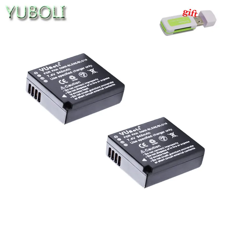 Новое TYPE-C двойное зарядное устройство+ DMW-BLG10 DMW BLG10E BLG10 батарея для камеры Panasonic Lumix DMC GF6 GX7 GF3 GF5 DMW BLE9 BLG10 - Цвет: 2battery