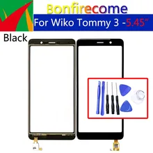Écran tactile LCD de remplacement, 5.45 pouces, pour Wiko Tommy 3, lentille en verre=