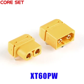 

XT60PW XT60-PW Brass Gold Banana Bullet Male Female Connectors Plug Connect Parts For RC Lipo Battery PCB Board