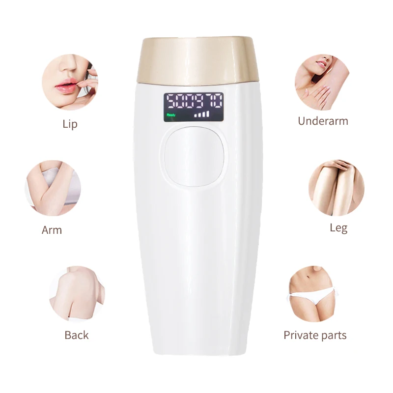 

Mini Handheld Laser Epilator Depilador Facial Permanent Hair Removal Device Whole Body Laser Hair Remover Machine 500000 Flashes