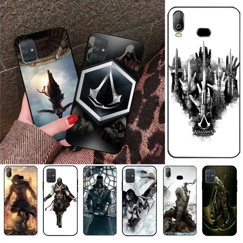 

HPCHCJHM Assassin's Creed Phone Case Cover For Samsung A10 A20 A30 A40 A50 A70 A80 A71 A51 A6 A8 2018