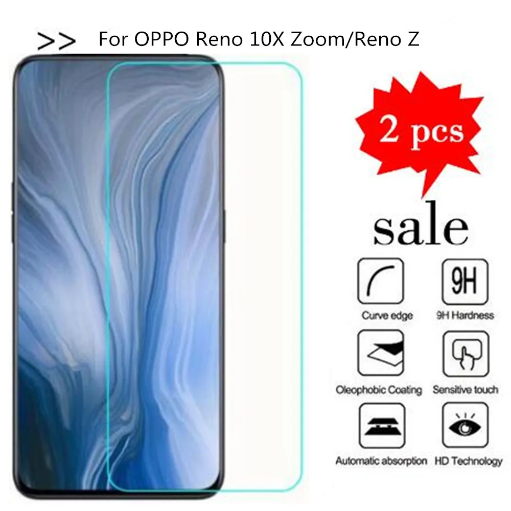 Закаленное стекло для OPPO Reno 10X Zoom защита экрана Премиум Защитная пленка чехол Z