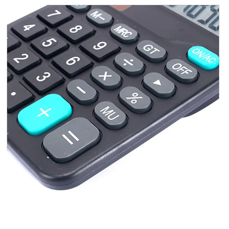 Настольный калькулятор с 12 цифрами большие кнопки для счета финансовые цветной