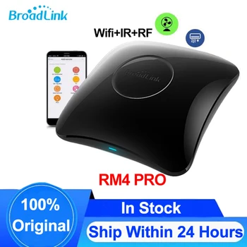 

Broadlink RM4 PRO Wifi IR RF Universal Remote Controller Smart Home Remote Control TV Air Conditioning Work with Alexa Google
