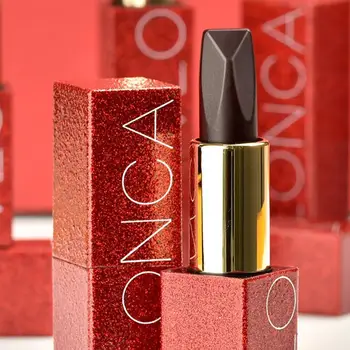 

1pcs Shiny Doule Sided Three-color Lipstick Moisturizing Make Lipstick Cosmetic Lasting Rotten Diamond-cut Beauty Tomato Lo Q0V0