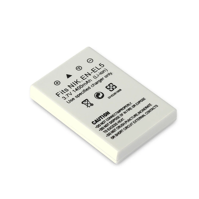 3,7 V 1400mAh EN-EL5 литий-ионная аккумуляторная батарея для цифровой камеры ENEL5 EN EL5 для Nikon P530 P6000 S10 7900