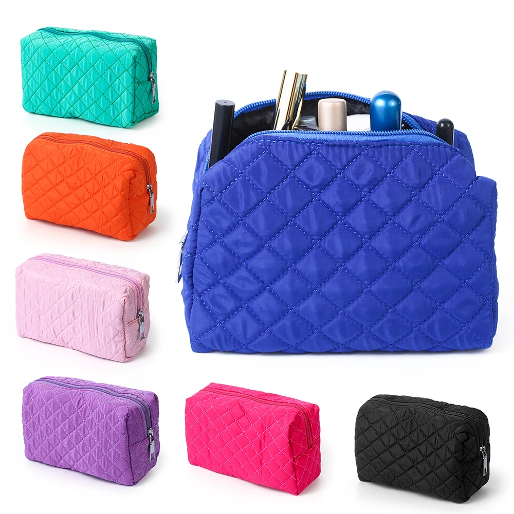 

6 Colors Women Multi-function Travel Cosmetic Makeup Bags 18*11*8cm Portable Toiletry Case Pouch Organizer Storage Accessories