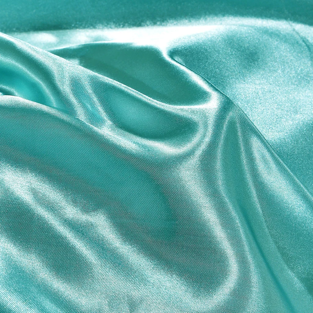 2 Pieces Solid Color Luxury Silky Bedding Pillowcases, Silk Pillows Case, US Size - Standard Twin/ Queen/ King