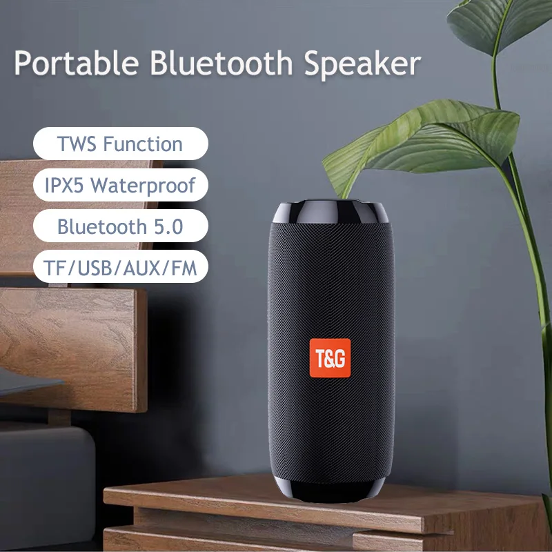 Водонепроницаемая Bluetooth Колонка TWS уличная Беспроводная колонка s переносная