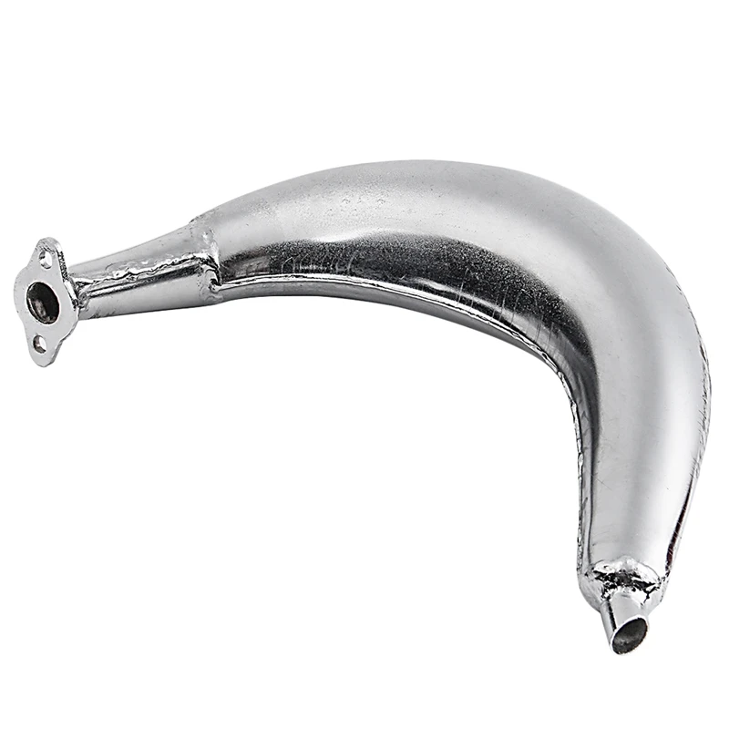 

80Cc 66Cc 49Cc Bicycle Chrome Banana Muffler Exhaust Pipe for Gas Motor Parts