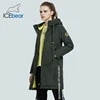 ICEbear 2022 Women spring jacket Female coat with a hood casual wear quality parka brand clothing GWC20035I ► Photo 3/6