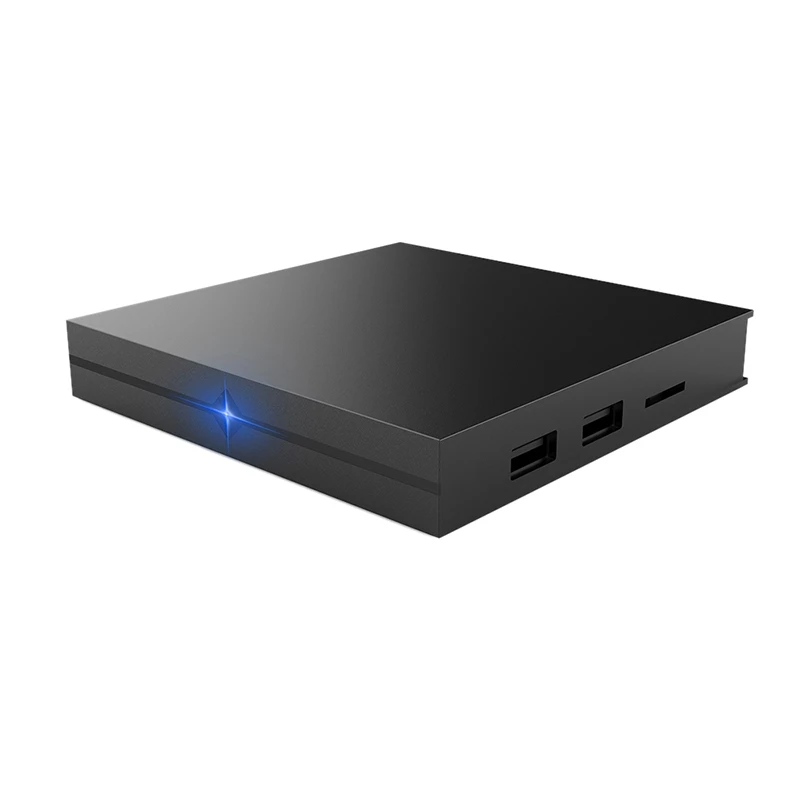 Black Trip20 Android 9,0 смарт-ТВ-бокс на Rockchip RK3318 4 Гб+ 32 ГБ UHD 4K Media Player VP9 BT4.0 2,4G WIFI мультимедийный проигрыватель - Цвет: Black