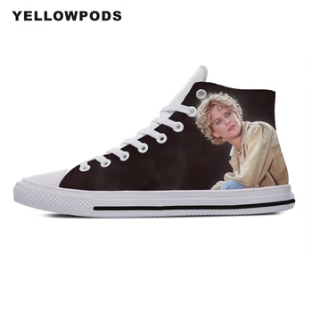 

Personality Men's Casual Shoes Hot Cool Pop Funny High Quality Handiness Meg Ryan Cute Cartoon Custom Sneakers White