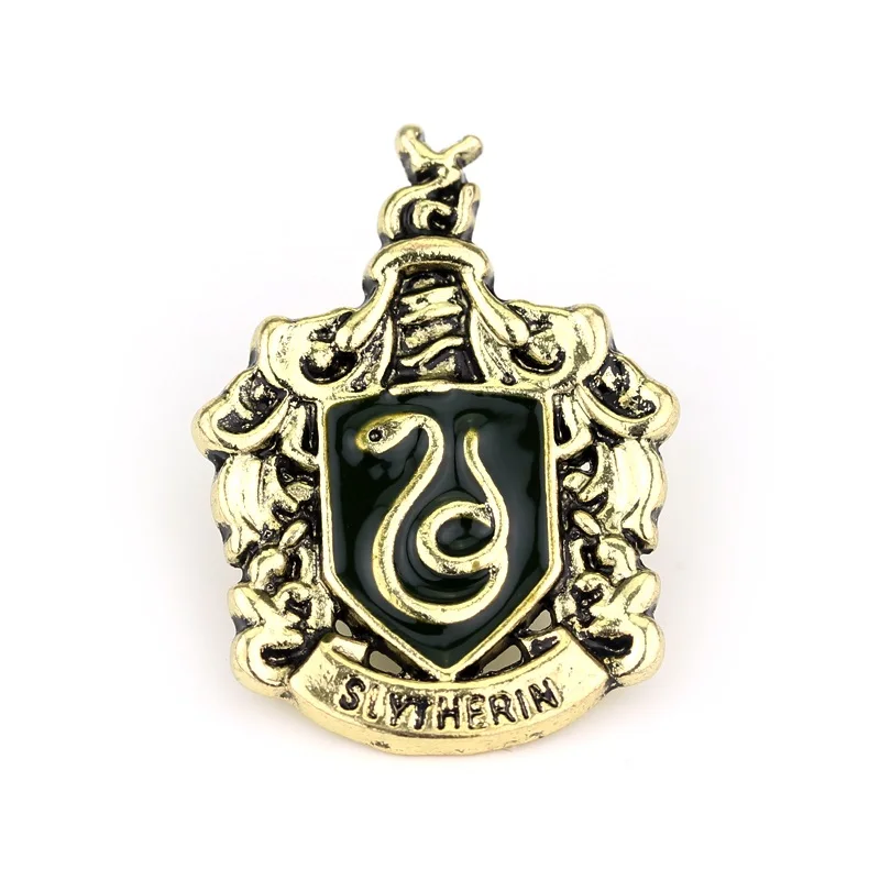 Brooch Hp cosplay Platform 9 3/4, брелок с логотипом, 2 цвета, круглая подвеска, аксессуары, брелок, коллекция, реквизит, ювелирное изделие, подарок для фанатов - Цвет: Brooch
