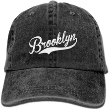 TSDFCBrooklyn унисекс бейсбольная кепка хлопок деним Регулируемая охотничья Кепка для мужчин и женщин