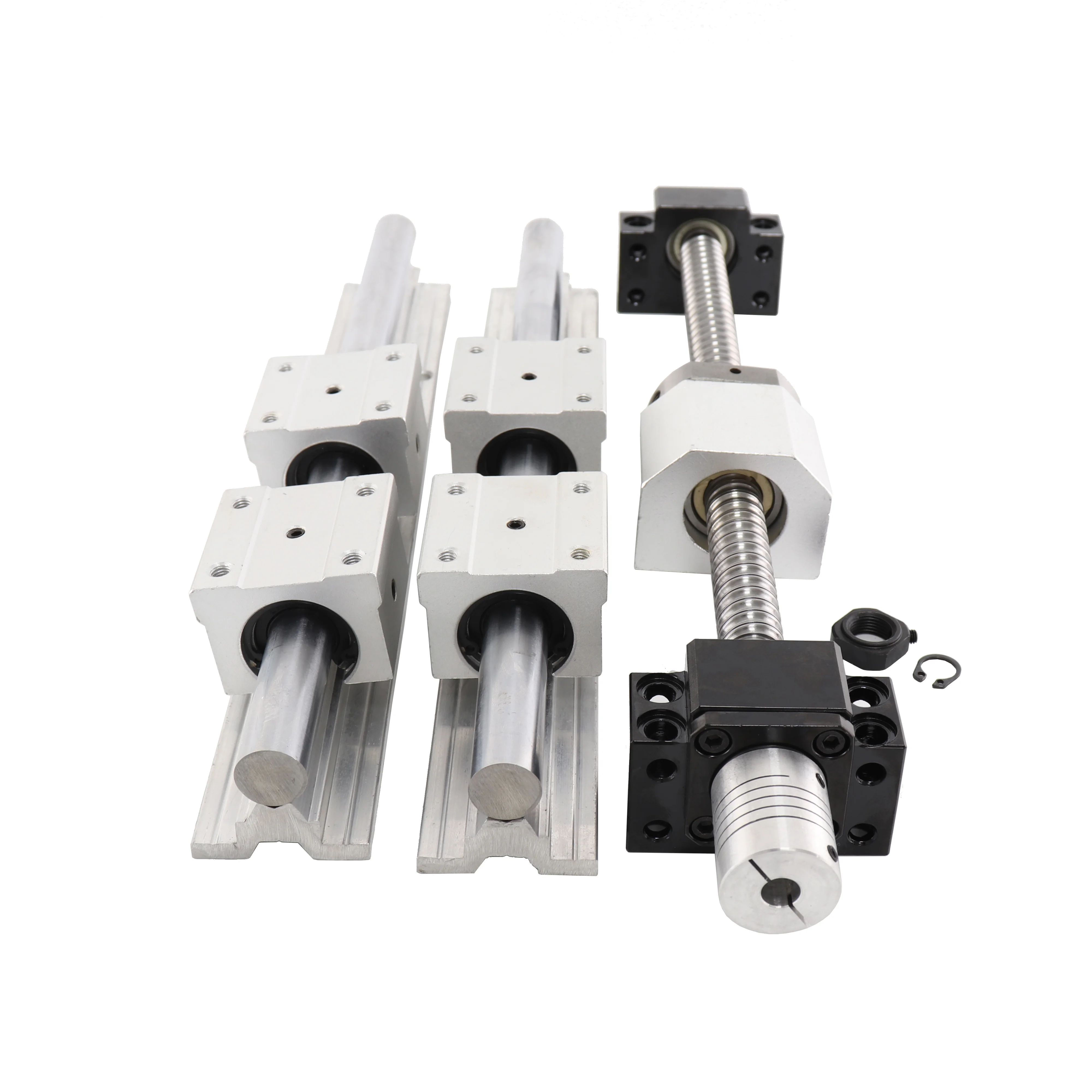 sfU1605 standard processing+BK12BF12 linear track support sbr20 axle Guide+ a group of spherical propeller